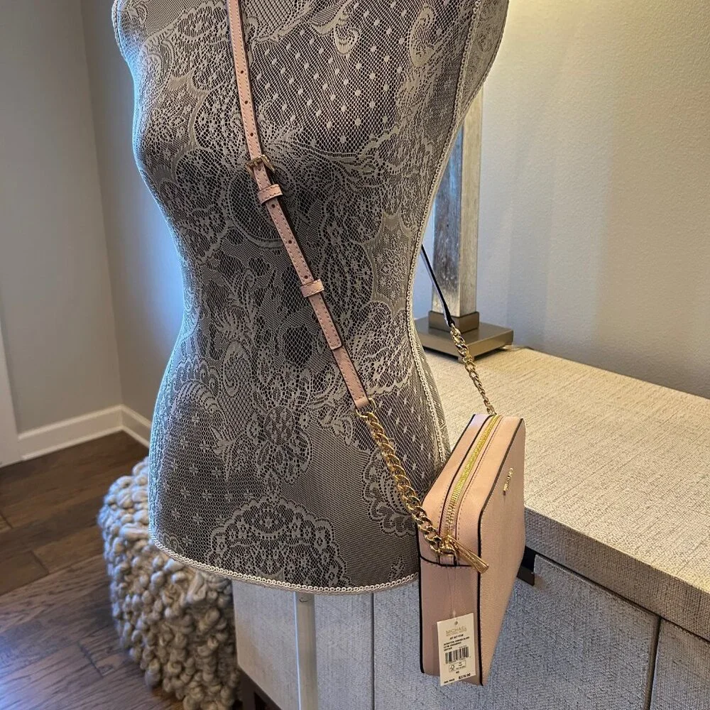 Michael Kors Blush Pink Crossbody Shoulder Bag
